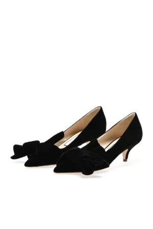 velvet bow pumps | N°21 | Official Online Store