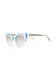 Image 2 of Nº21 Nº21 x Linda Farrow cat-eye sunglasses