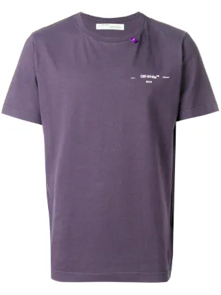 Off White Chest Logo T Shirt Farfetch Off White Chest Logo T Shirt