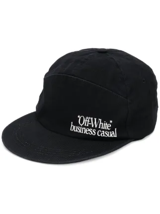 Off White Business Casual Baseball Cap 108 Buy Online Aw18