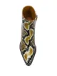 Chloé python printed boots
