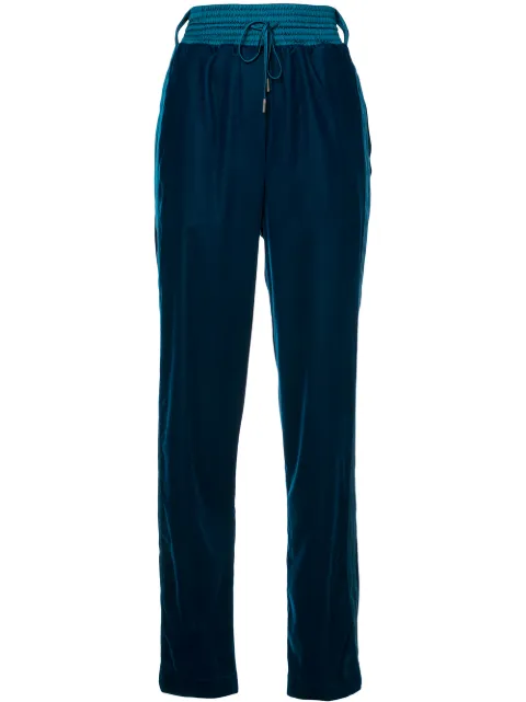 Off-White drawstring high-waist trousers