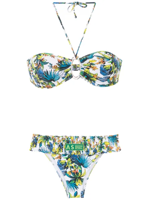Amir Slama printed bikini