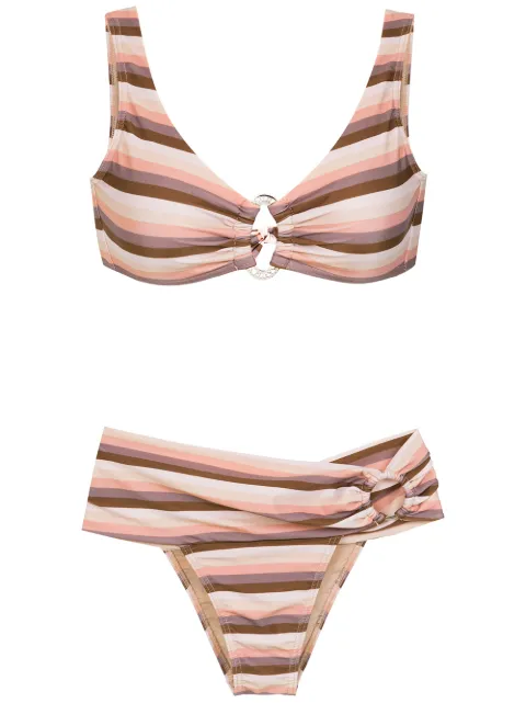 Amir Slama striped bikini