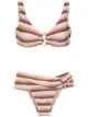 Image 1 of Amir Slama striped bikini