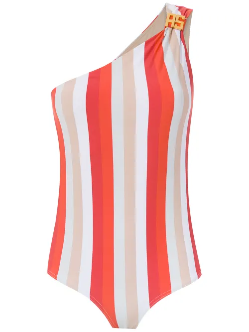 One shoulder swimsuit - Amir Slama - Modalova