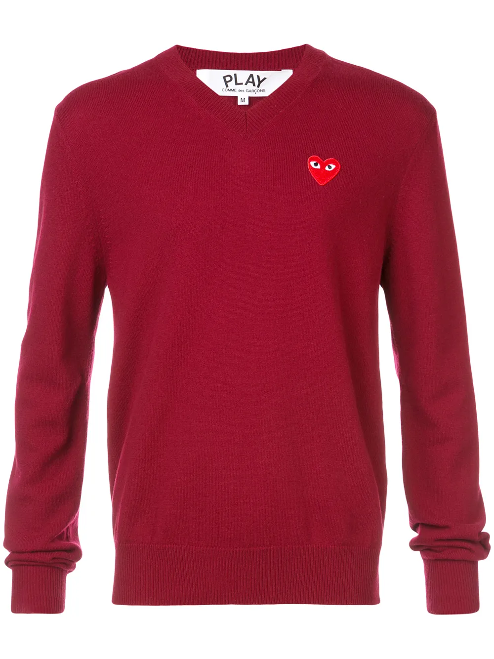 Comme Des Garçons Play V-neck Sweater - Farfetch