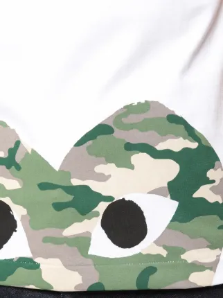 camo comme des garcon