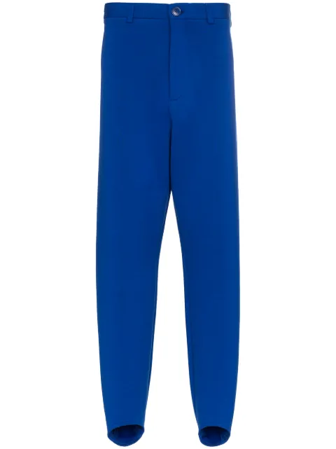 Balenciaga Zip Front Stirrup Leg Sweatpants