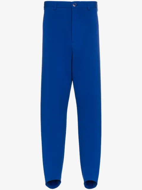 Balenciaga Zip Front Stirrup Leg Sweatpants