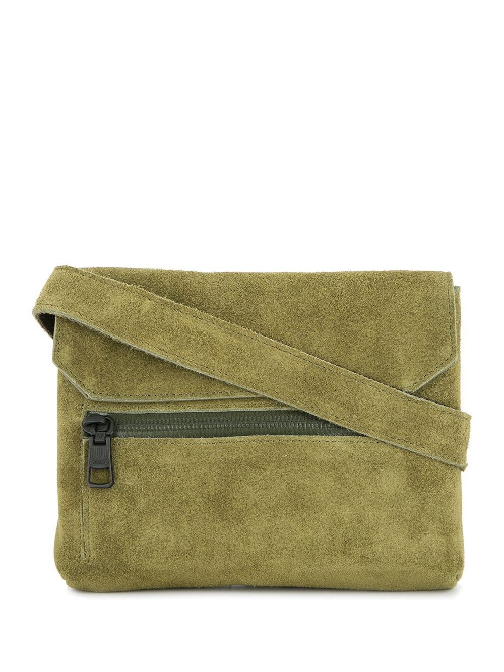 Shop As2ov Flap Shoulder Bag In Green