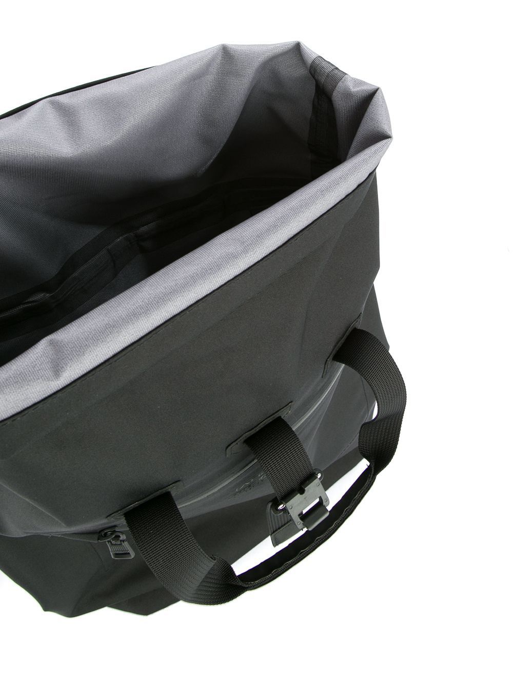 Shop As2ov Rectangular Shaped Backpack In Black