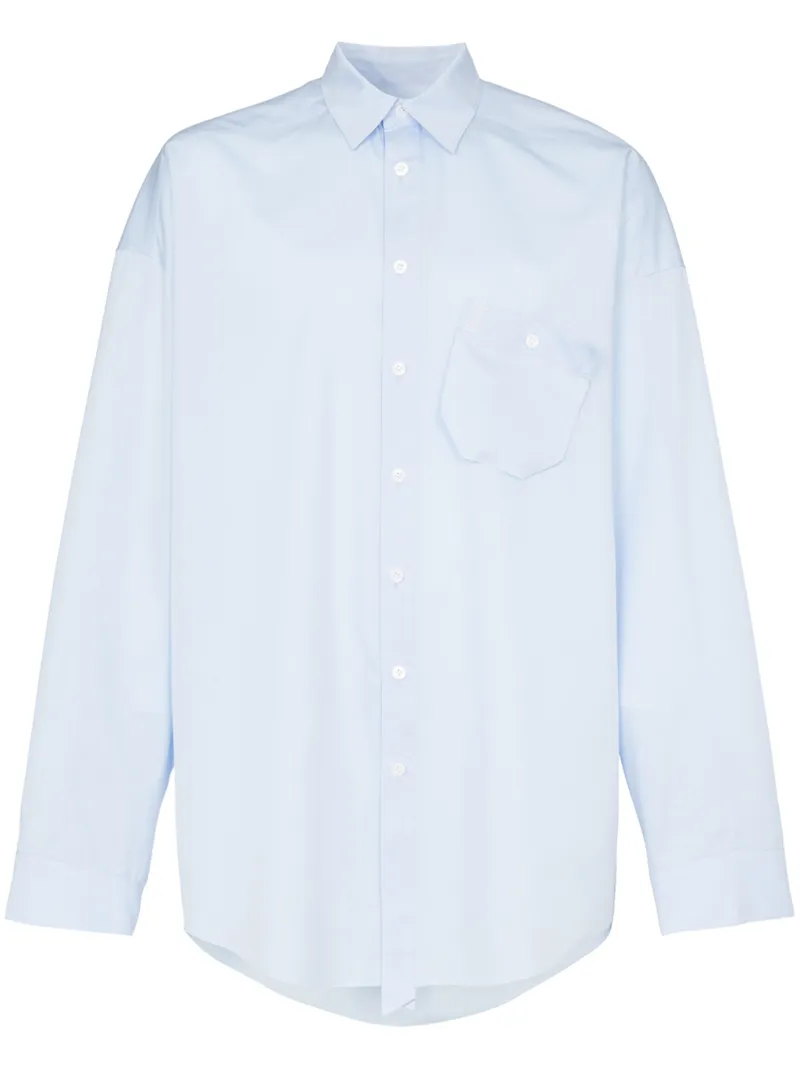 Ader Error oversized cotton-blend shirt