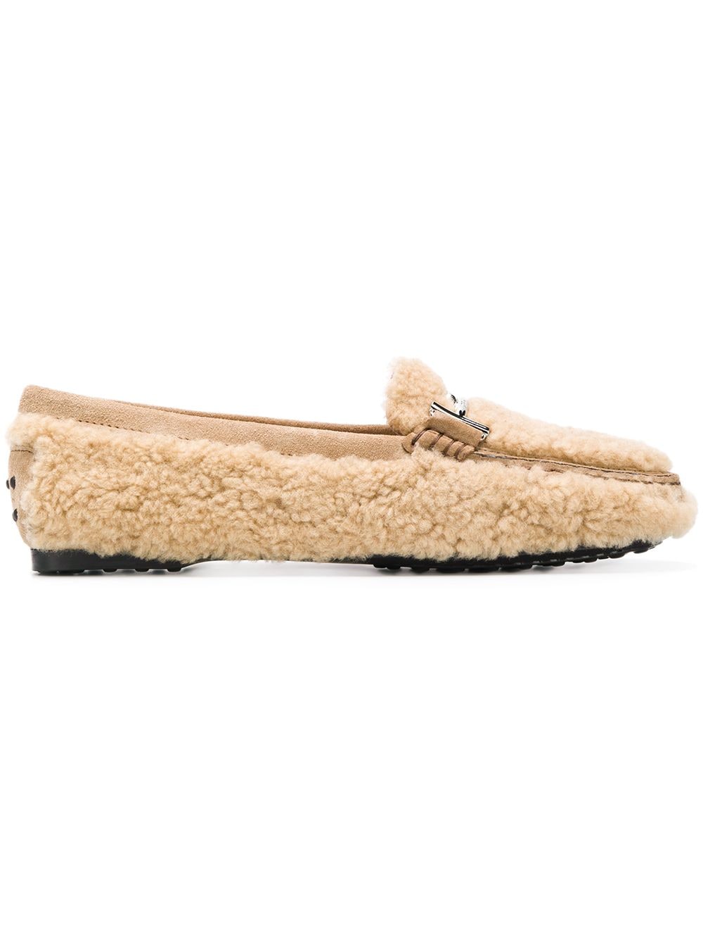 фото Tod's lamb fur loafers