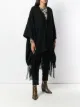 Saint Laurent Cape mit Fransen