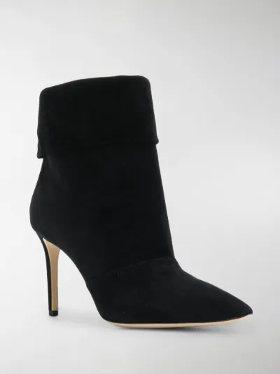 Paul Andrew stiletto ankle boots black 