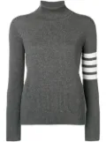 Thom Browne roll neck jumper - Grey