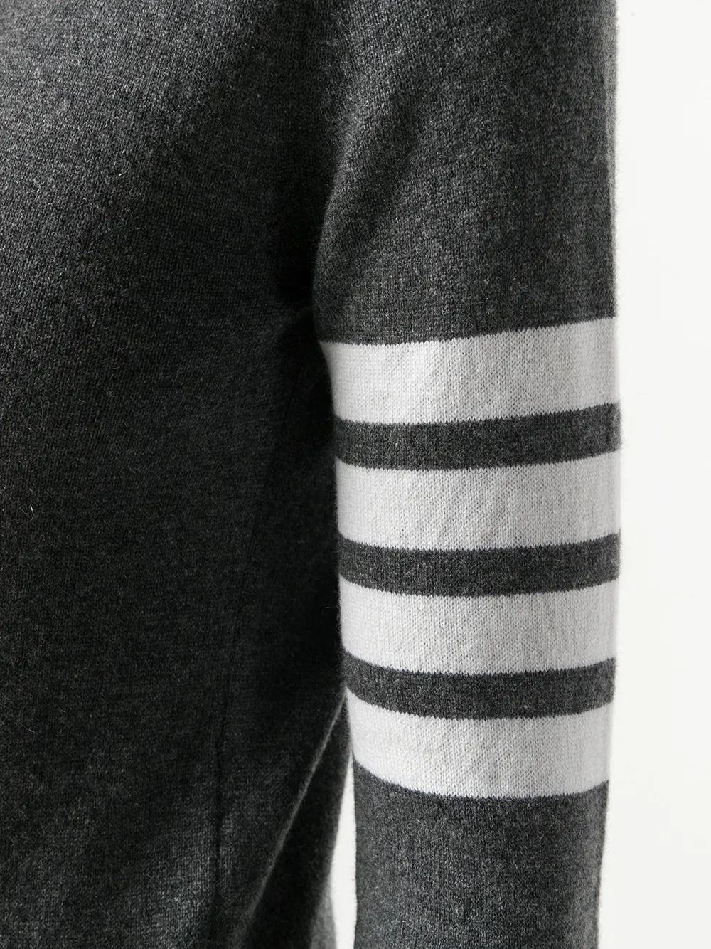 Thom Browne roll neck jumper Grijs