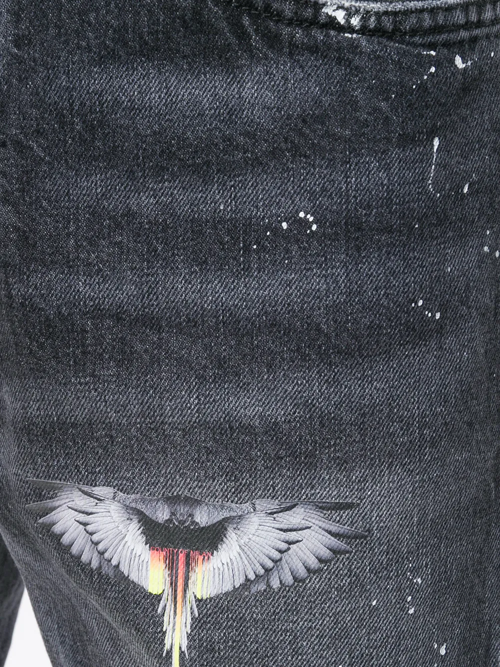 COUNTY OF MILAN Wing jeans Zwart
