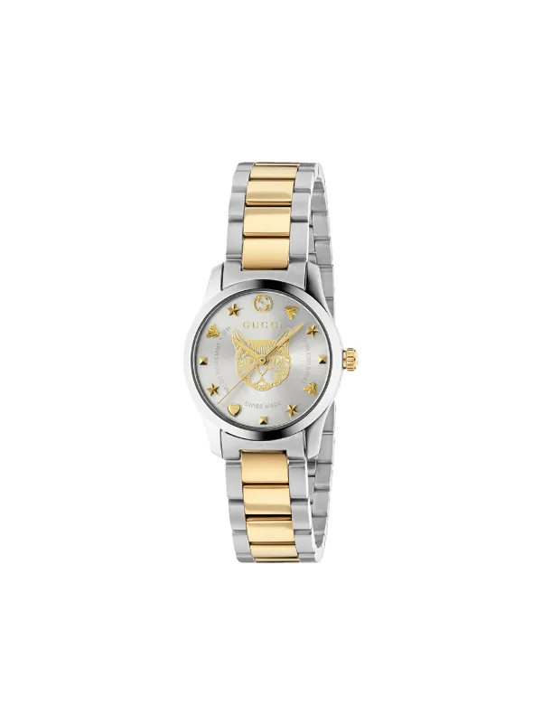 gucci timeless watch gold