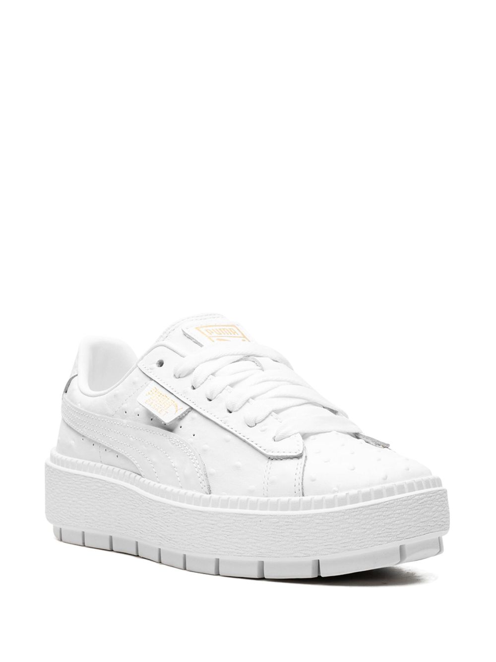 PUMA Platform Trace leather sneakers WOMEN