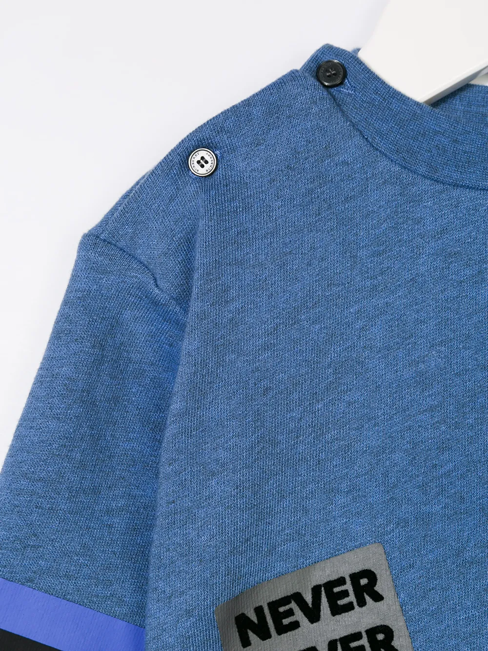 Burberry Kids graphic print sweatshirt Blauw