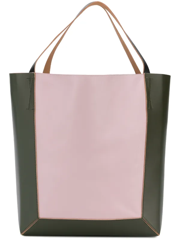 bolso shopper con diseño colour block bolso shopper con diseño colour block