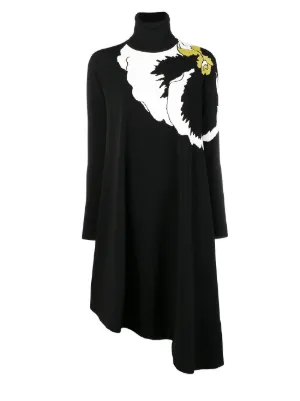 Valentino Dresses Luxe Brands Online Farfetch Valentino Fl Print Jumper Dress
