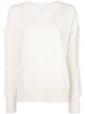 Barrie Troisieme Dimension cashmere V-neck pullover - White