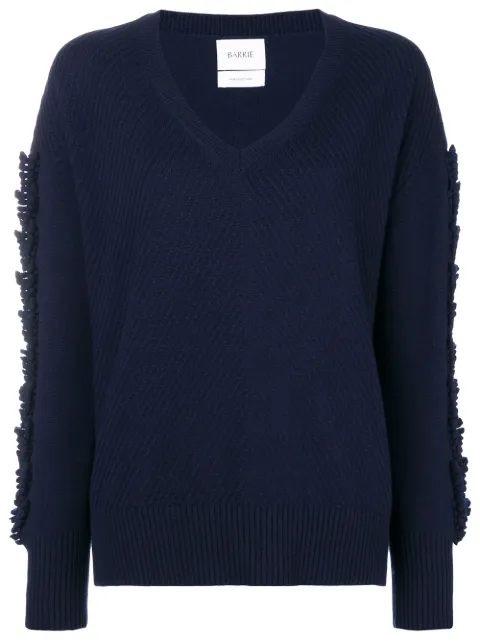 Barrie Troisieme Dimension cashmere V-neck pullover