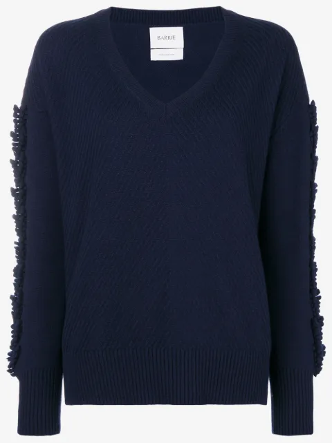Barrie Troisieme Dimension cashmere V-neck pullover