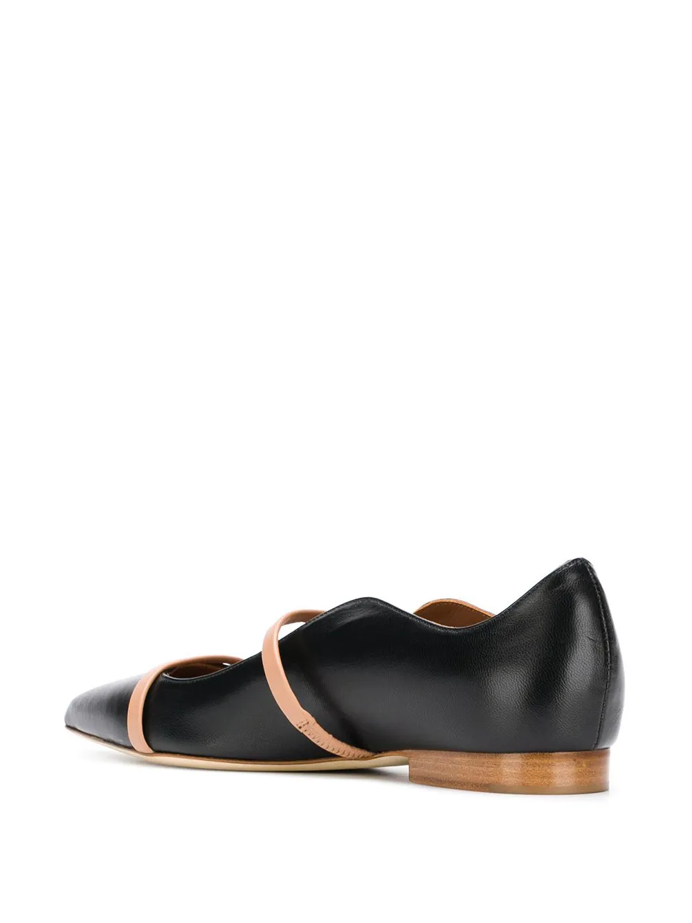 Malone Souliers Maureen flat ballerina shoes Zwart
