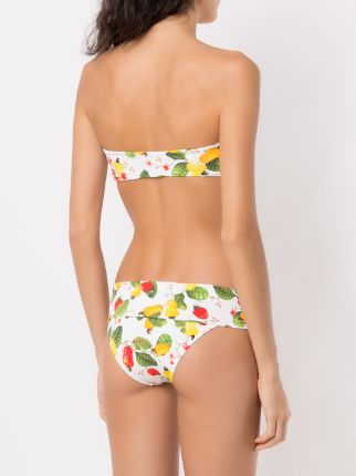 Cajueiro printed bikini set展示图