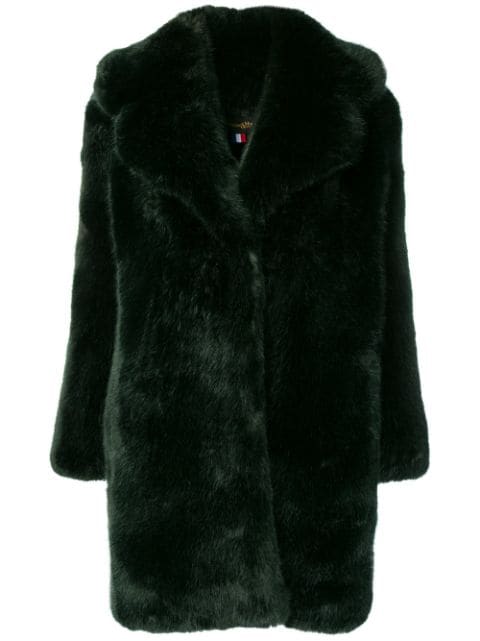 La Seine & Moi Louve faux fur coat
