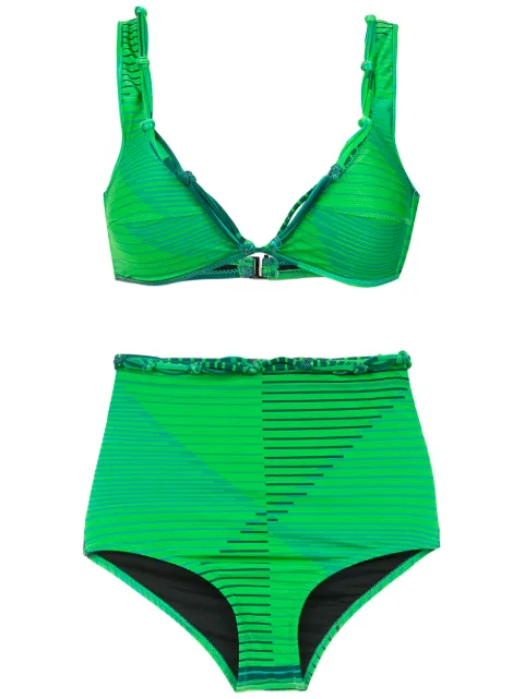 Amir Slama printed bikini set