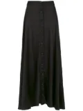 Amir Slama silk long skirt - Black