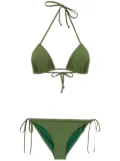 Amir Slama plain bikini set - Green