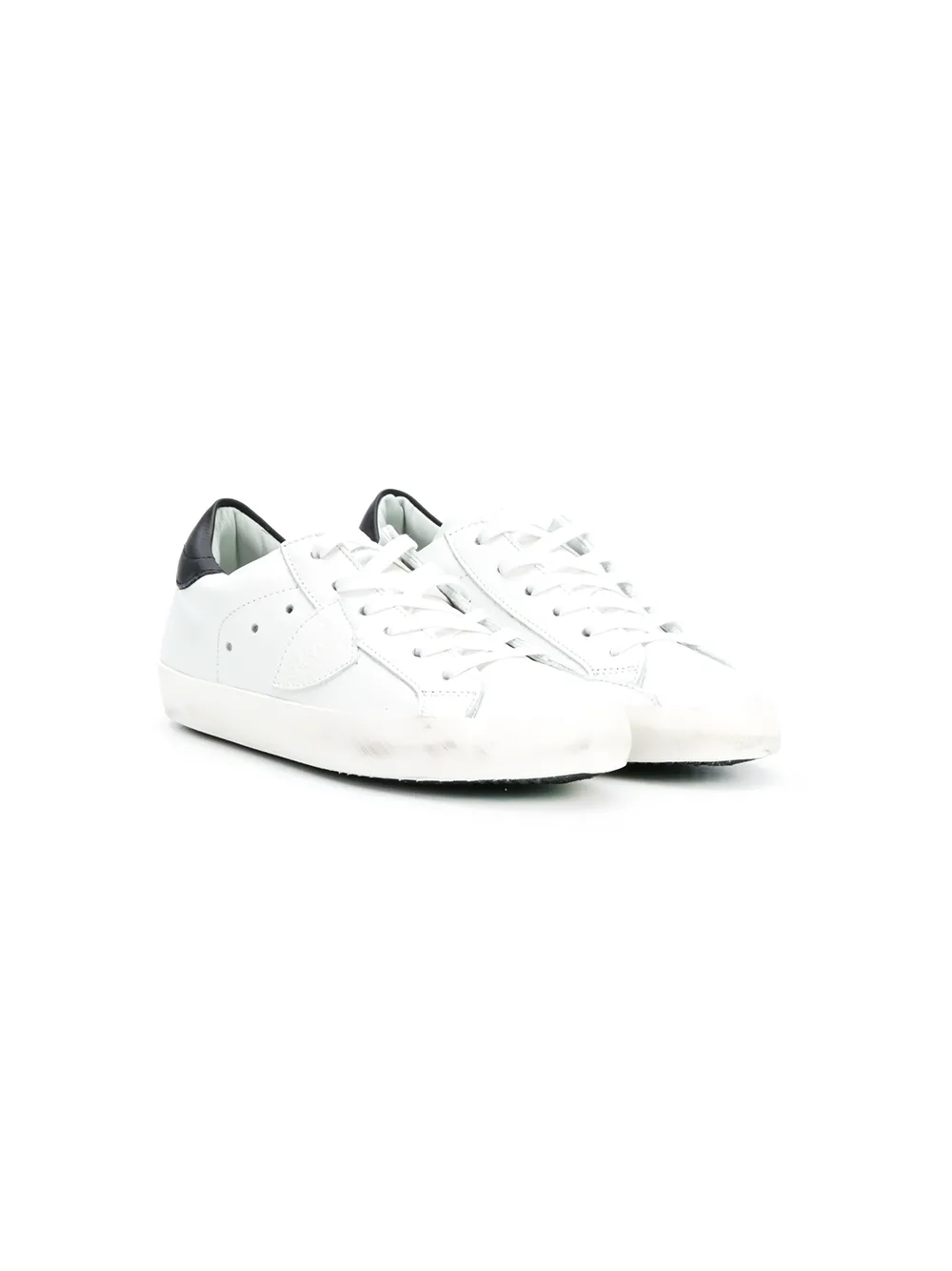 Philippe Model Kids logo patch sneakers Philippe Model Kids logo patch sneakers