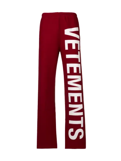 print track pants | VETEMENTS | Eraldo 
