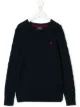 الصورة 1 من Ralph Lauren Kids كنزة منسوجة التبديل