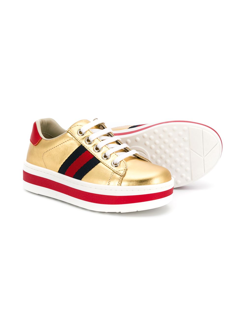 фото Gucci kids кроссовки на платформе