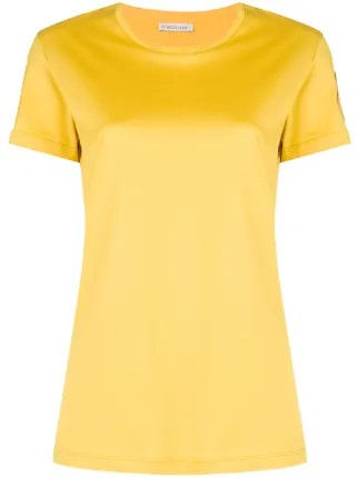 moncler yellow t shirt moncler yellow t shirt