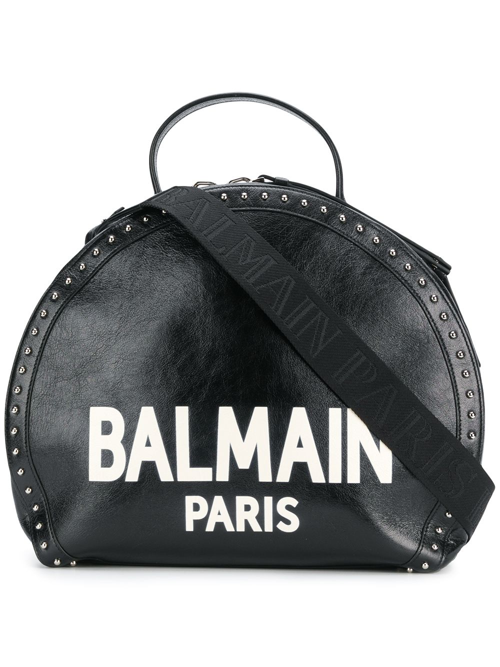 фото Balmain сумка-тоут 'paris' с логотипом и заклепками
