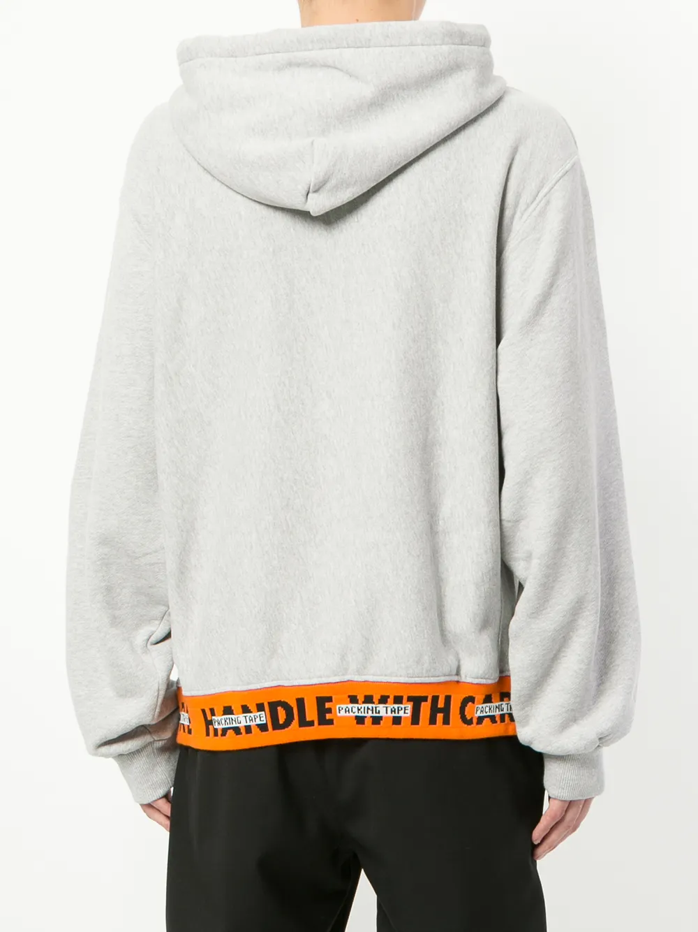 heron preston handle with care hoodie