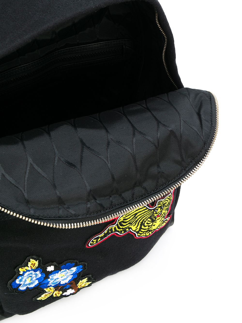 фото Kenzo logo patch backpack