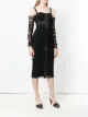 Dolce & Gabbana lace-up midi dress