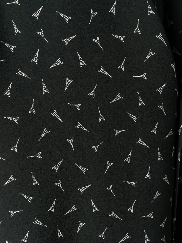 saint laurent eiffel tower shirt