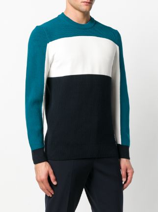 colour block jumper展示图