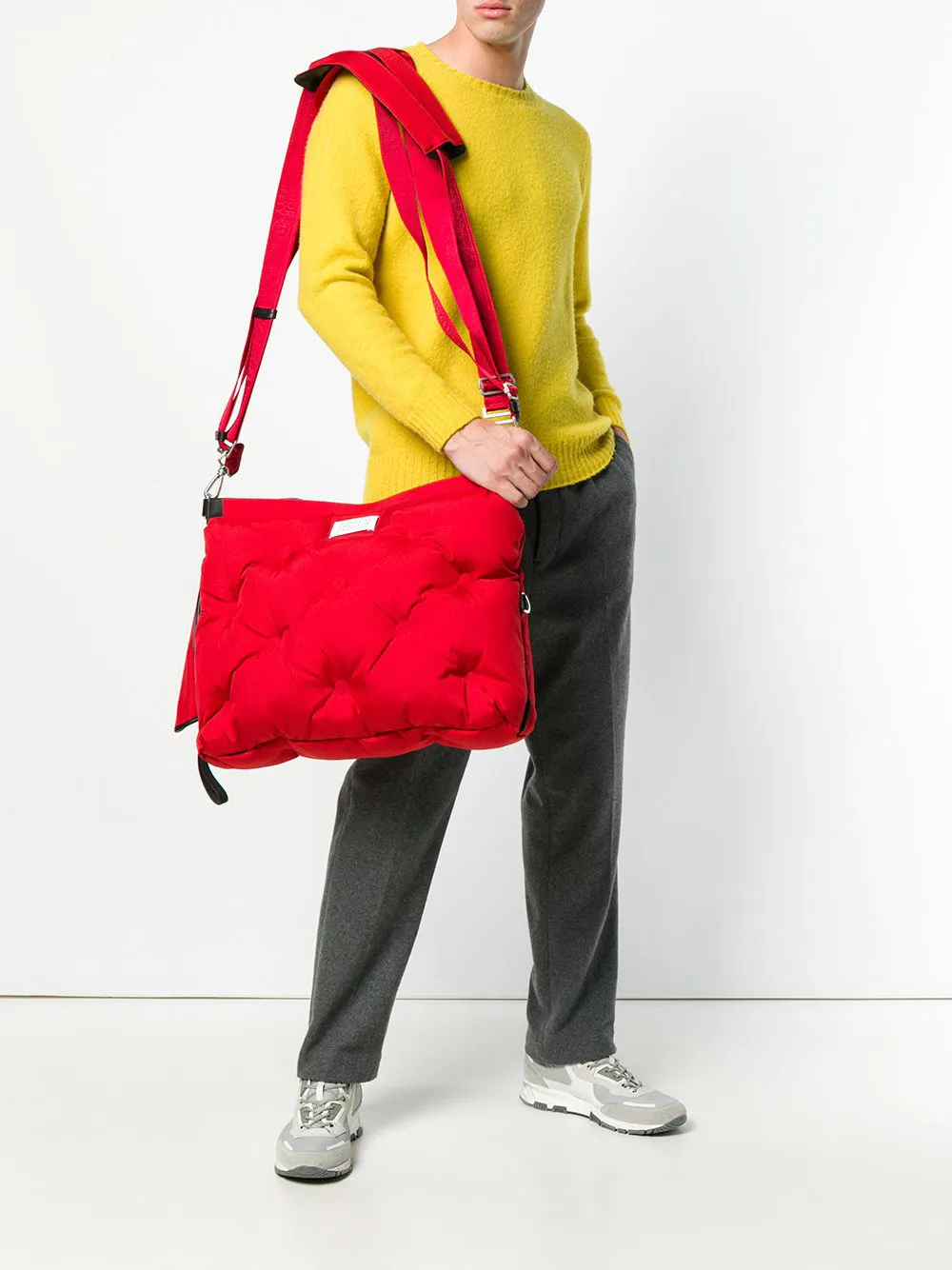 фото Maison margiela объемная сумка glam slam