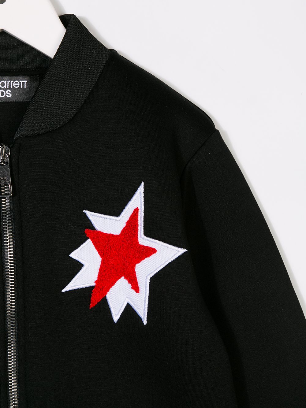 фото Neil Barrett Kids star patch bomber jacket